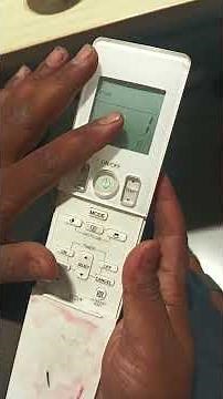 Daikin Ac Remote Setting|| MrAcTech