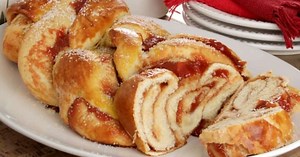 Receita de trança de goiabada deliciosa