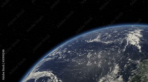 Planet Erde 360° hochauflösend Stock Video