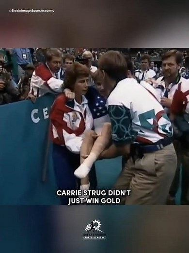 Kerri Strug’s One-Legged Leap to Olympic Gold 🥇🇺🇸