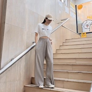 🅝🅔🅦 🅐🅡🅡🅘🅥🅐🅛 🇰🇷Cotton Flannel Pants🇰🇷 超高腰🤤百搭版型💯 ▪︎輕盈▪︎柔軟▪︎舒適▪︎ 修飾腿型巨顯瘦👍👍 Waist 24-40" Hip 62" Length 41.5" #madeinkorea #韓國潮流品牌 #壓摺棉布 #顯瘦闊褲 #長腿姐姐 #320video | Bernice fashion