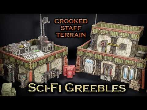 Make your own Sci Fi greebles / accessories