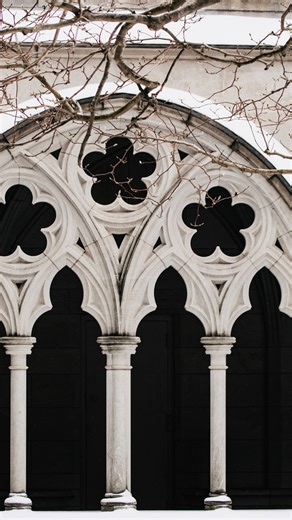 our own campus snow globe ❄️ | Trinity College