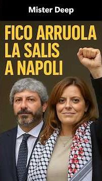 Fico recruits Salis in Naples: A desperate move for the "Extremist Vote" #shorts