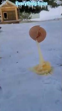 And trees are exploding… ❄ 🥶#cold #snow #foryoupage #winte