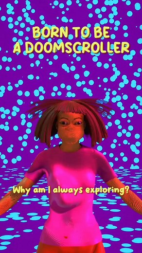 10K views · 139 reactions | Born To Be A Doom Scroller #3D #animation #blender #doratheexplorer #doomscrolling | deaffrasier | Facebook