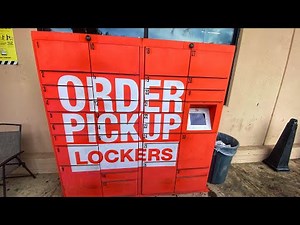 How to use the Home Depot Order Pickup Lockers