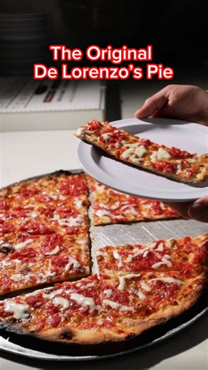 5.8K views · 346 reactions | Our most popular pie? The plain tomato pie, the one we’ve been making since 1947. The same recipe Chick created and Gary perfected. No flop. No shortcuts. Just that signature crunch and flavor Dave Portnoy rated a 9.2. One bite and you’ll know why it’s a home run every time. #DeLorenzosTomatoPies #OneBite #NoFlop #PizzaLegends #NJFoodies #TrentonStylePizza #StayBranded | Delorenzo's Tomato Pies Yardley, PA | Facebook