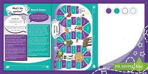 'What's the question?' Board Game (Ages 7 - 11)