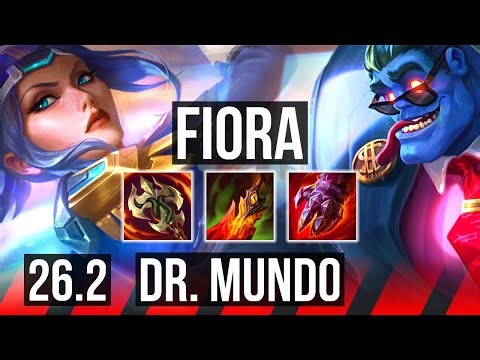 FIORA vs DR. MUNDO (TOP) | 63K damage | EUW Master | 26.2