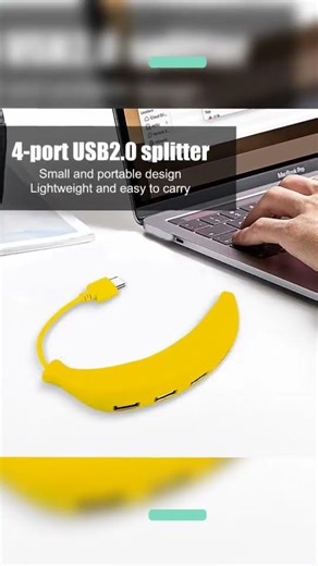 USB 2.0 4-Port Hub Splitter