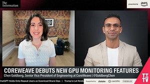 CoreWeave VP of Engineering, Chen Goldberg, on how they are optimizing infrastructure for AI: “Before we thought about [compute network and storage] as a commodity. Now performance, how much data is getting to the GPU is becoming a high priority.” “… we are building this new stack that is really optimized for these new types of workloads." Full episode: https://thein.fo/4rOqjKz | The Information | Facebook