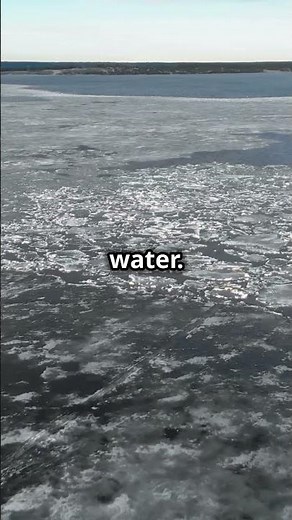 The Science of Why Ice Expands When Frozen #physics #chemistry #facts