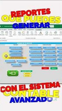 Tipos de Reportes que genera el Sistema Contable Avanzado