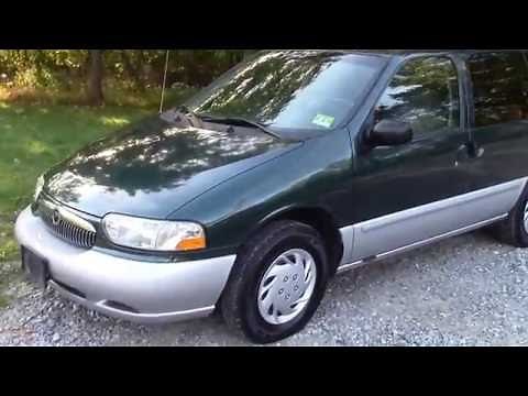 2000 Mercury Villager Green Van for sale