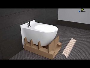Geberit - Comment installer l'AquaClean Tuma Comfort et Classic