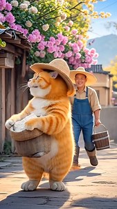 1K views · 1.4K reactions |  Cat's Peaceful Day in the Garden! ✨ #catinthegarden #gardenadventure #naturecat #meowtime #cutecat #catexplorer #outdoorcat #gardenlife #happycat #felinefun | Rabbit Chase | Facebook