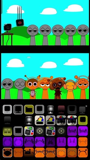 Mr.fun computer VS Oren #incrediboxsprunki #mrfuncomputer #oren #sprunkimod #oc #feedshorts