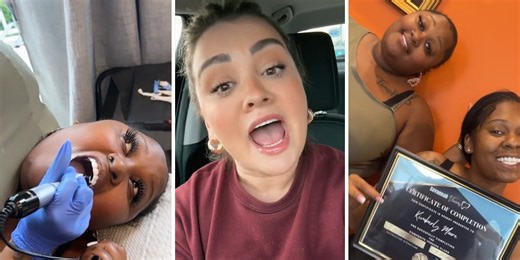 ‘Do not fall for this’: Dental office worker warns against this ‘dangerous’ and ‘100% illegal’ tooth trend