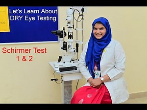 Schirmer Test_Tear Volume Evaluation for DRY EYE