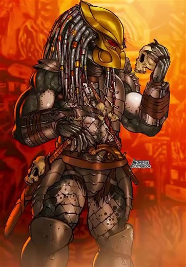 Elder Predator Fan Art from Predator 2