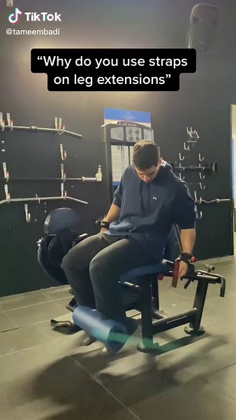 Enhance Your Leg Extensions with Lifting Straps
