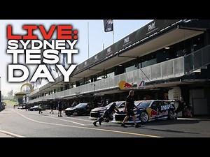 TEST DAY LIVE: 2025 Destination NSW Sydney Test Day | 2025 Repco Supercars Championship