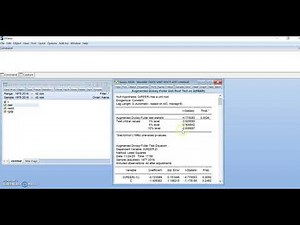 PEQ 3043: ADF Unit Root Test Procedure