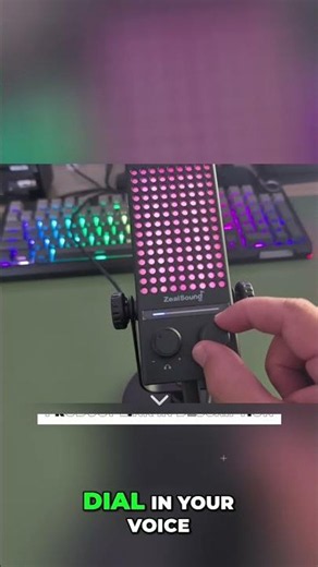 Gaming Mic with Boom Arm Built for Streaming - ZealSound #Shorts