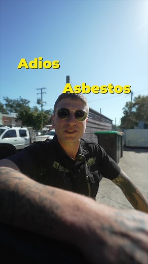2K views · 27 reactions | Got asbestos? We’re your one-stop shop for safe removal. No stress, no cowboys. #asbestosremoval #asbestosawareness #healthandsafety #constructioncleanup | Adios Asbestos | Facebook