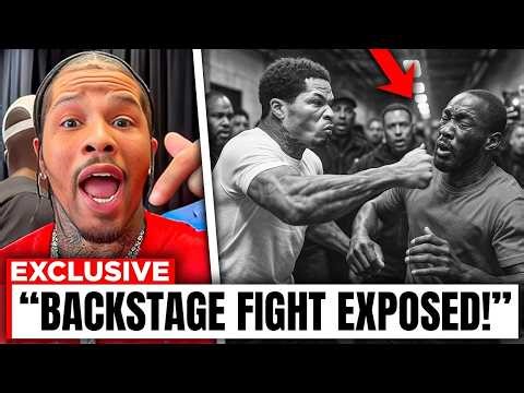 Gervonta Davis FIRST WORDS After PUNCHING Terence Crawford BACKSTAGE!