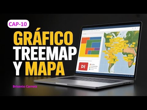 Power BI Treemap Chart and Map