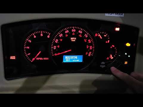 How to Access Workhorse ACTIA Diagnostics Instrument Dash Cluster Menu