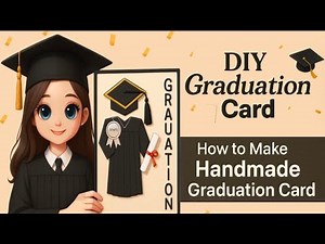 🎓 DIY Graduation Card Idea | How to Make a Graduation Card | Handmade Greeting Card