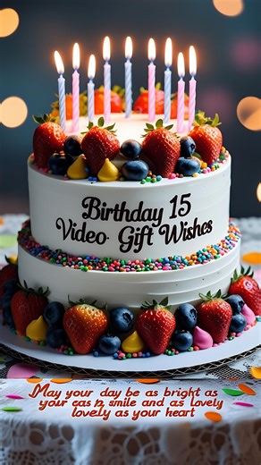 15 Animated Happy Birthday Video Wishes Bundle Musical,digital Virtual Greetings E-cart - Etsy