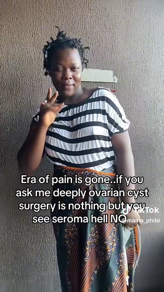 Ovarian cyst shouldn’t be left untreated #ovariancysts #surgery #ovariancystawareness