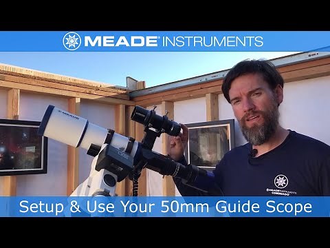 How to Setup & Use Your 50mm Guide Scope