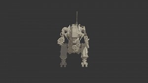 Mecha - 3D model by Lucas.Da