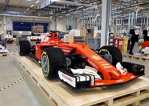 watch LEGO build a life-size ferrari F1 car with 350,000 bricks