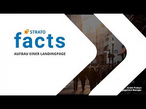 Webinar STRATO Webshop - Aufbau einer Landingpage
