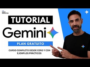 Cómo Usar Gemini de Google GRATIS desde cero. Tutorial de Gemini en Español completo