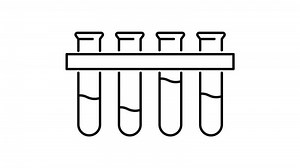 Download Animated Science Laboratory Equipment icon in outline style for free
