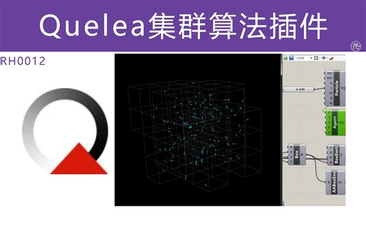 GH集群算法插件08-Quelea - Flow Down Surface Analysis Demo