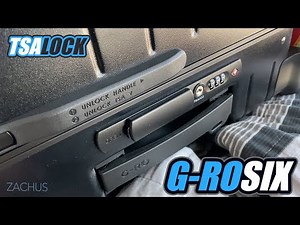G-RO SIX TSA Lock Instructions
