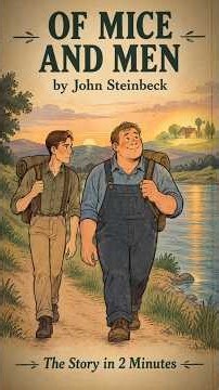 Of Mice and Men — The Story in 2 Minutes | John Steinbeck