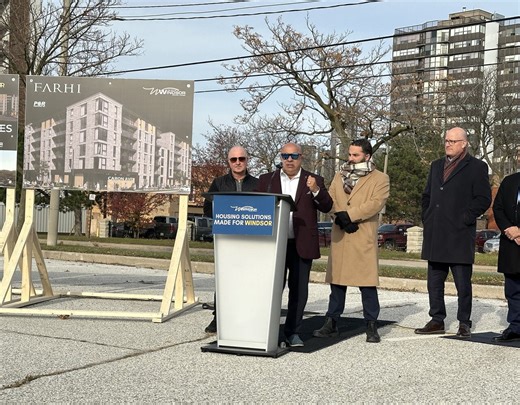 200-unit residential complex to be built on downtown Windsor parking lot