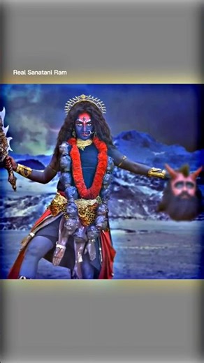Mahakali Ne Reakt Beach Ka Ant Kar Diya 😱 #maakali #mahadev #maa #shorts