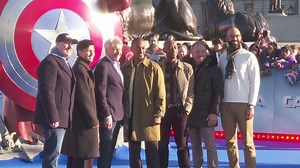 The cast of Captain America: Brave New World arrive in London