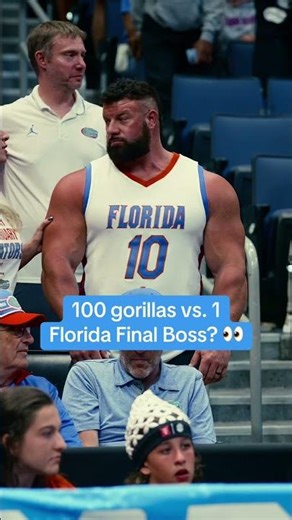 100 gorillas vs. Florida Final Boss? 🦍🐊 #shorts