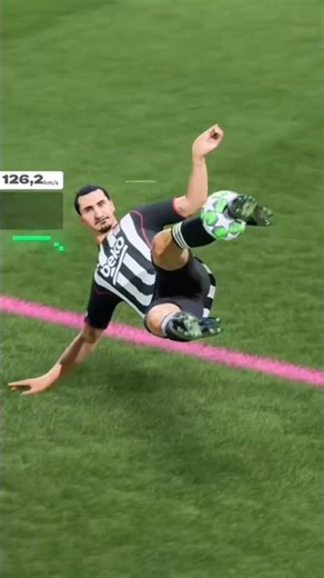 Scoring a Top-Corner Volley Goal with Zlatan Ibrahimovic in FC26 #fc26 #fifa #zlatan #ibrahimovic...